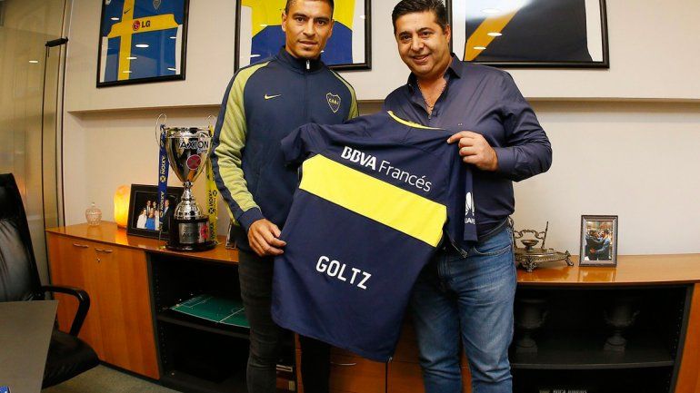 Goltz llegó a la Ribera a cambio de tres millones de dólares.