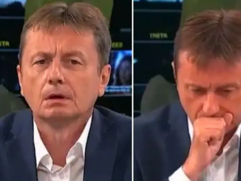 Los conductores le preguntaron si se encontraba bien, pero no recibió respuesta. La transmisión fue interrumpida.
