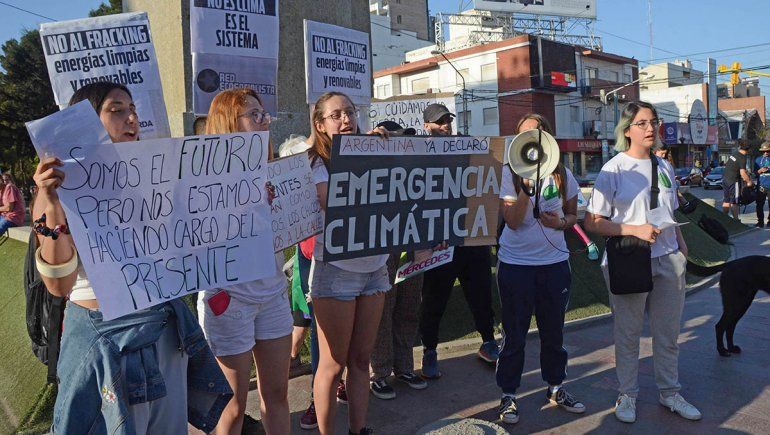 Neuquén tuvo su protesta contra la crisis climática