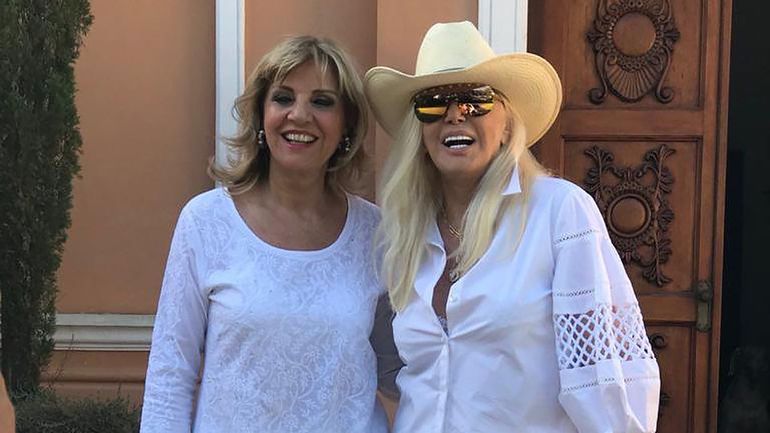  Teté de Coustarot y Susana Giménez.