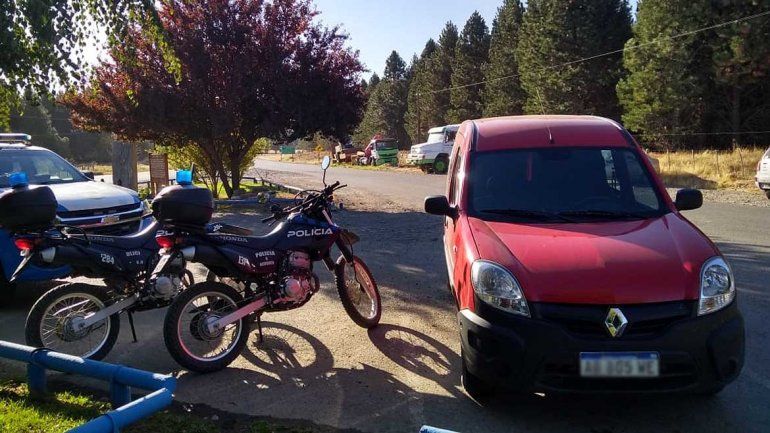 Secuestraron en Junín de los Andes una camioneta robada en Cipolletti