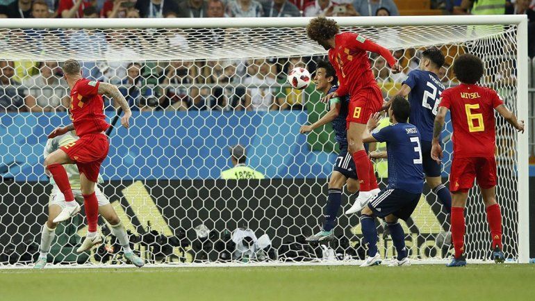 Con un gol agónico, Belgica le dio vuelta el partido a Japón