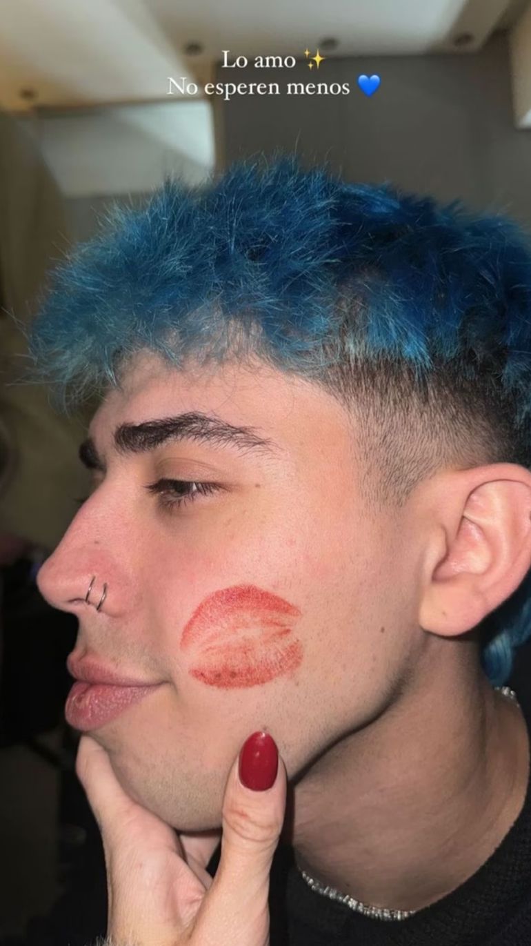 El posteo de La Joaqui a Luck Ra El posteo de La Joaqui a Luck Ra