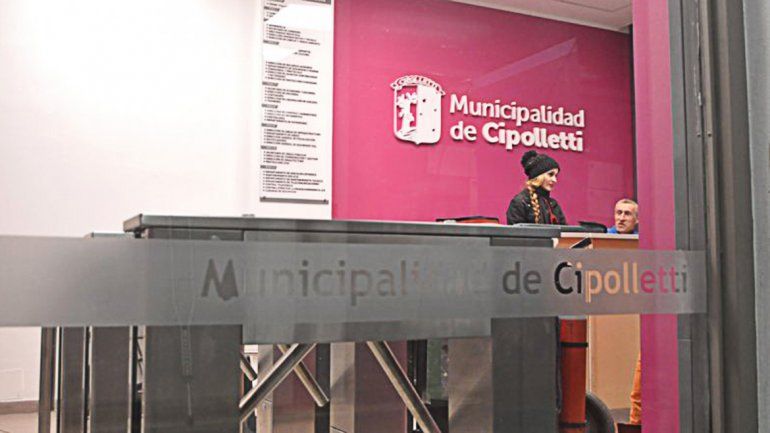 Cipolletti: por el viento hubo un derrumbe en la oficinas de Protección Ciudadana