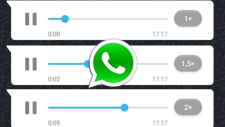 Esto podés hacer si no ves el botón de acelerar audios en WhatsApp.