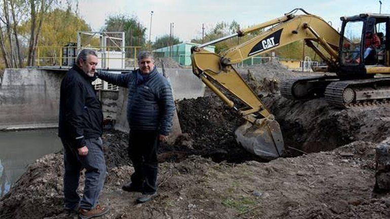 Confirman el avance de las obras en el Arroyo Durán