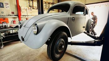El primer Volkswagen Escarabajo