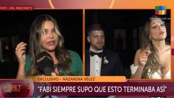 nazarena velez sobre la boda de barbie: no paro de llorar nazarena velez sobre la boda de barbie: no paro de llorar