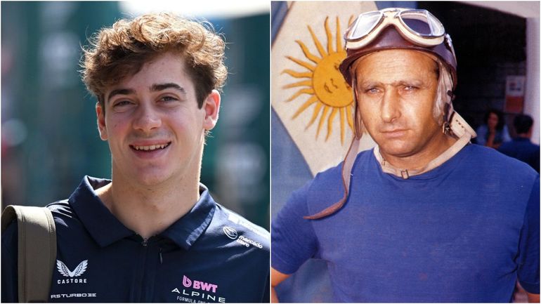 Franco Colapinto y Fangio
