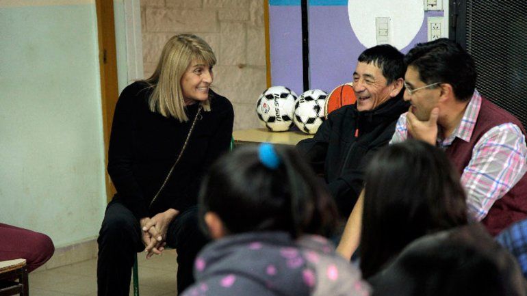 La candidata a diputada nacional del MPN recorrió Junín de los Andes.&nbsp;