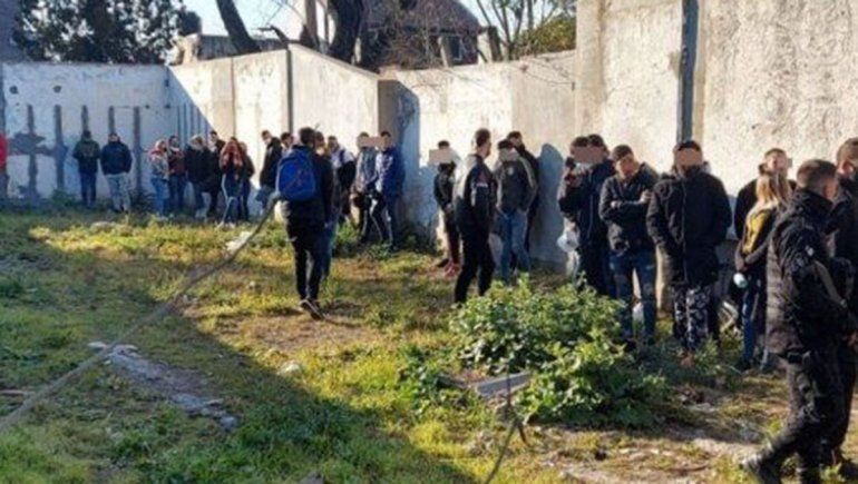 Fiesta clandestina en Rosario: 46 detenidos