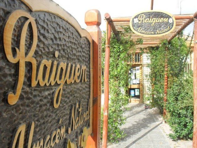 El primer local de Raiguen.