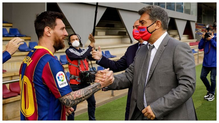 Joan Laporta reconoció haber tenido contacto con Jorge Messi y crecen los rumores de un posible retorno de Leo a Barcelona. 