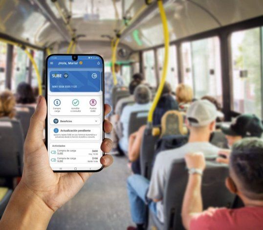 La nueva aplicación también permite recargar la tarjeta SUBE.&nbsp;