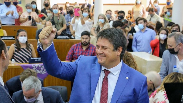 Gaido habló de la pandemia y lanzó una dura indirecta para la oposición