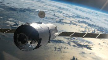 un neuquino aseguro que vio caer la estacion espacial china