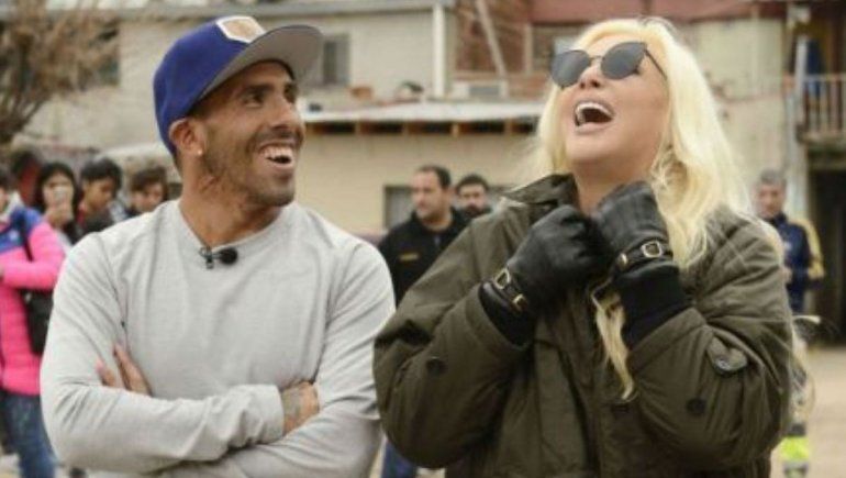 Susana quiere a Tevez en su regreso a la TV