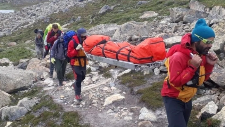 Un turista alemán murió por una avalancha en El Chaltén