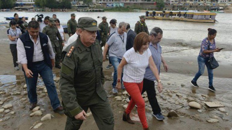 Agredieron la comitiva de la ministra Patricia Bullrich en Salta