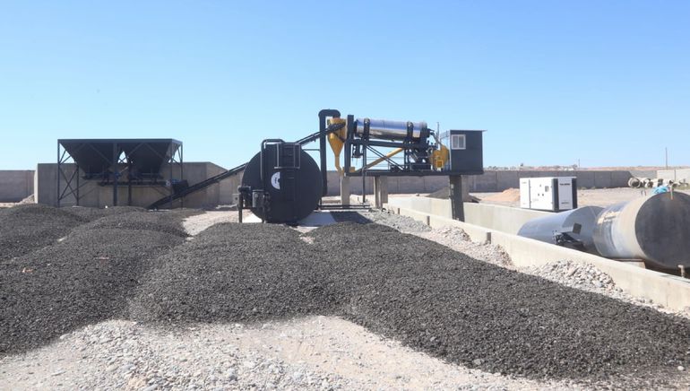 Reciclarán los materiales de la Avenida Mosconi.