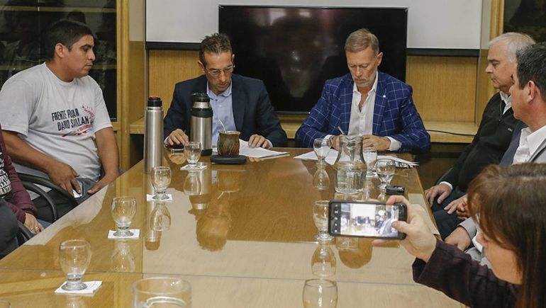 Las organizaciones sociales vuelven a trabajar a las obras públicas