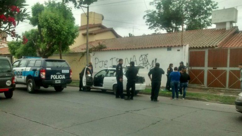 Entre los efectivos apresados