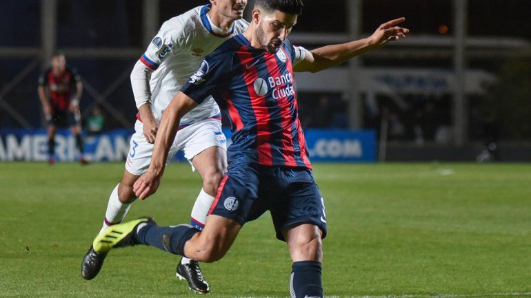 Nico Blandi siempre cumple&nbsp; en la delantera azulgrana.