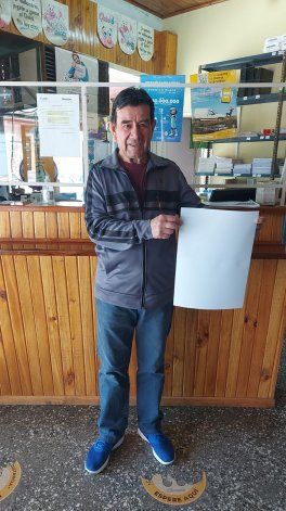 Aldo Venegas, vendió el Quini 6 ganador en Cutral Co.