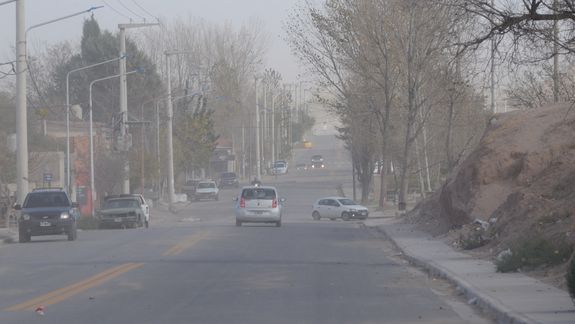 El SMN emitió alerta por viento para toda la provincia de Neuquén.