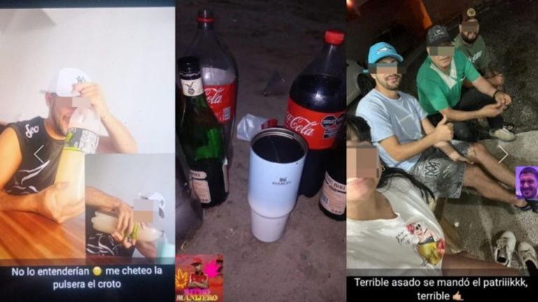 Puerto Madryn: las fotos que presentó el abogado de la familia de Elías Ríos. Puerto Madryn: las fotos que presentó el abogado de la familia de Elías Ríos.