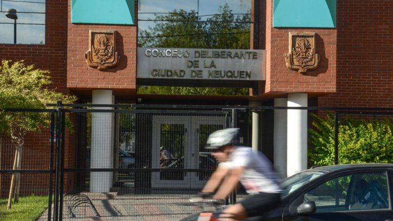 El Concejo Deliberante de la ciudad de Neuquén.