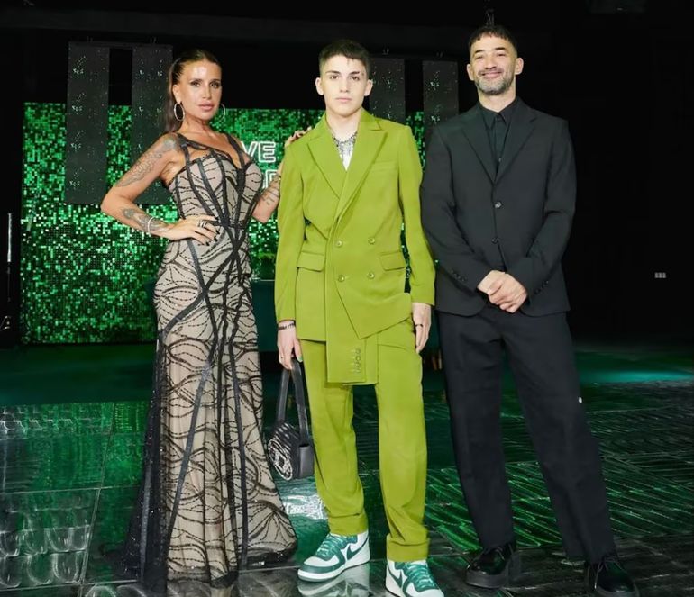 El cumpleaños anterior de Juan Otero, el hijo de Flor Peña El cumpleaños anterior de Juan Otero, el hijo de Flor Peña