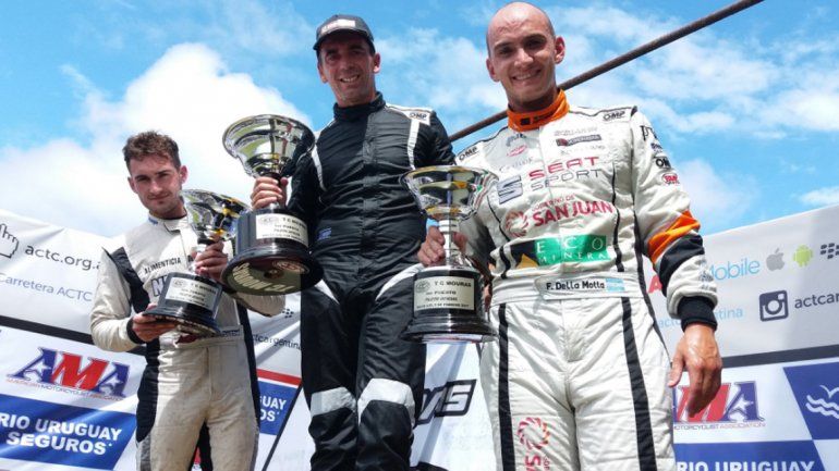 De La Iglesia debutó con un valioso segundo puesto en el TC Mouras