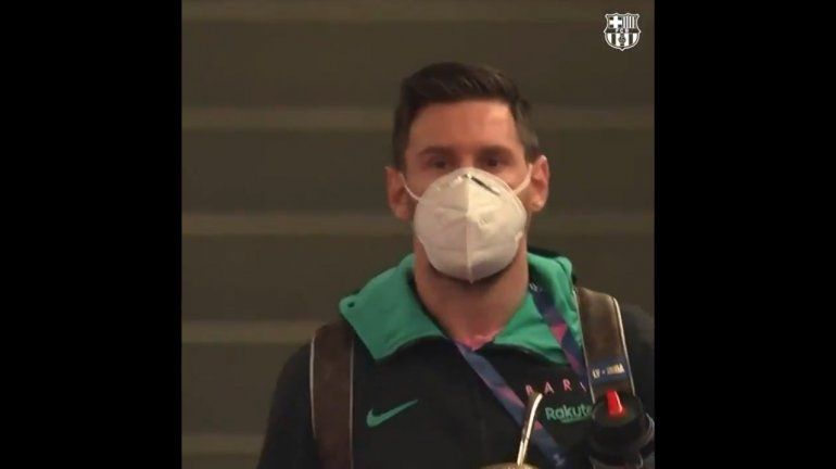 A puro mate, Messi y el Barsa ya están en el estadio: hora y TV de la revancha ante el PSG