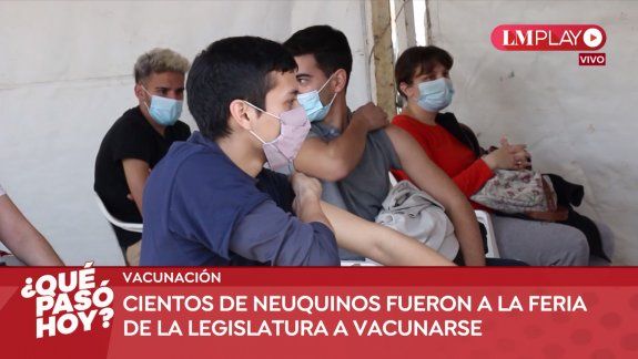 Vacunan en las ferias