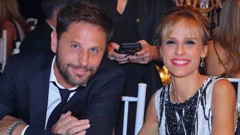 Mariana Fabbiani junto a su pareja. Mariana Fabbiani junto a su pareja.