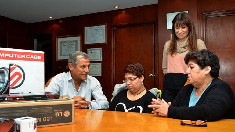 Marina había pedido la donación a través de una carta.