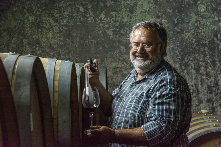 Marcelo Miras, referente indiscutido del vino en el sur de Argentina. Marcelo Miras, referente indiscutido del vino en el sur de Argentina.