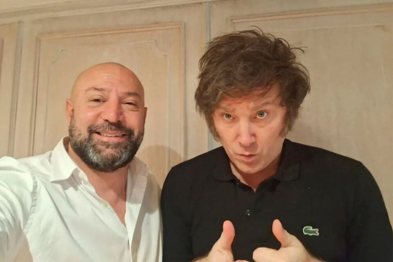 Spagnuolo, abogado y amigo de Javier Milei. Spagnuolo, abogado y amigo de Javier Milei.