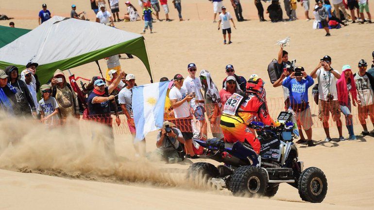 Expectativas del piloto neuquino para lo que queda del Dakar.