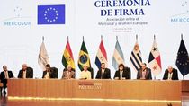 Este sábado se firma el tratado entre Mercosur y la Unión Europea en Paraguay. Este sábado se firma el tratado entre Mercosur y la Unión Europea en Paraguay.