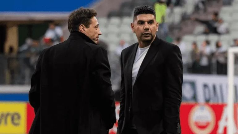 Néstor Ortigoza y Marcelo Moretti Néstor Ortigoza y Marcelo Moretti