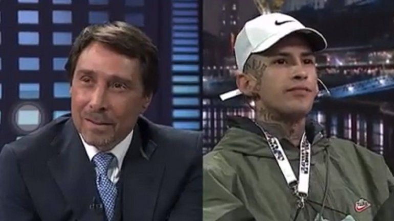 El cruce entre Feinmann y L-Gante: drogas, música y paternidad