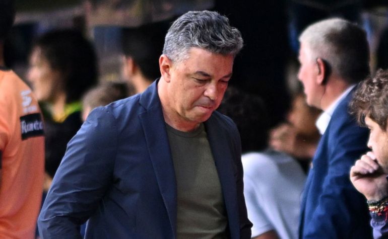 Marcelo Gallardo fue el principal apuntado tras la derrota de River.