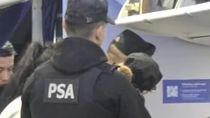 Los pasajeros fueron denunciados por exhibiciones obscenas. Los pasajeros fueron denunciados por exhibiciones obscenas.