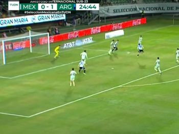 el increible gol viral que hizo soule para la seleccion argentina sub-23