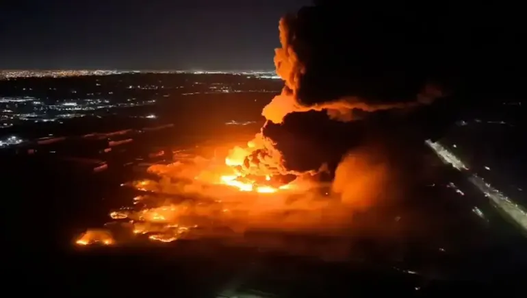 Video: se conocieron más imágenes de la explosión en Ezeiza