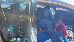 Dejó encerrados a sus hijos en una camioneta con 40 grados de calor: la insólita explicación