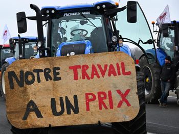 Francia, fue el centro de las protestas agrícolas en Europa.