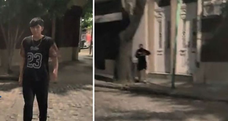 Un influencer grabó el momento en que lo balearon: lo engañaron para robarle un celular.